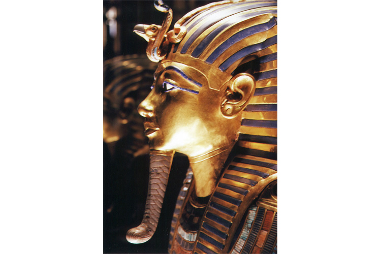 Egypte, le masque en or de Toutankhamon au musée du Caire