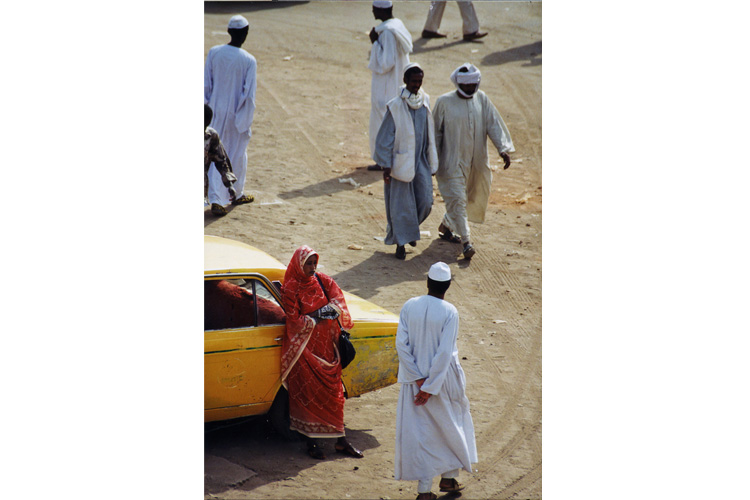Soudan, scène de rue à Khartoum