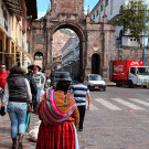 Scène de rue, Cuzco, Pérou - 2014