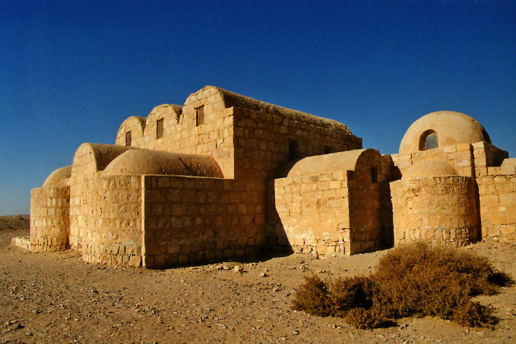 Chateau du désert de Qusayr Amra, Jordanie - 1999
