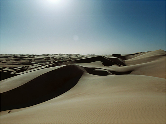 Paysage de dunes