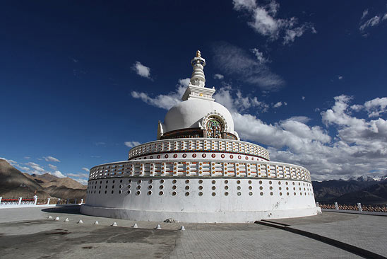 Leh, shanti stupa