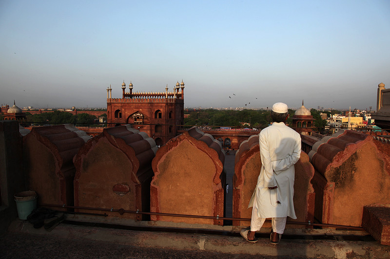 La mosquée Jama Masjid - Delhi, Inde 2012