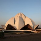 Le temple du Lotus (Bahá'í House of Worship) - Delhi, Inde 2012