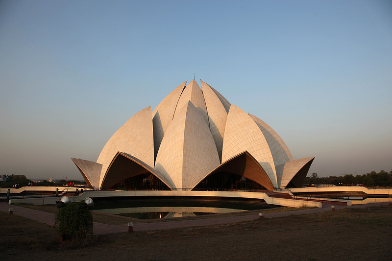 Le temple du Lotus (Bahá'í House of Worship) - Delhi, Inde 2012