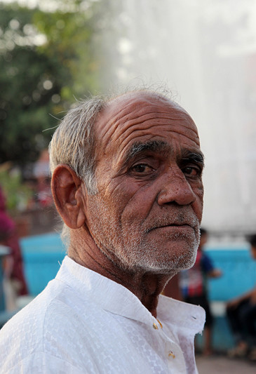 Portrait dans les rues de Jaipur - Inde 2012