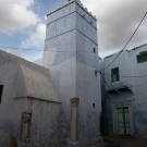 Colonnes recyclées dans les constructions de la médina, Kairouan - Tunisie 2012