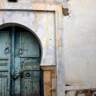 Porte ancienne dans la médina, Kairouan - Tunisie 2012