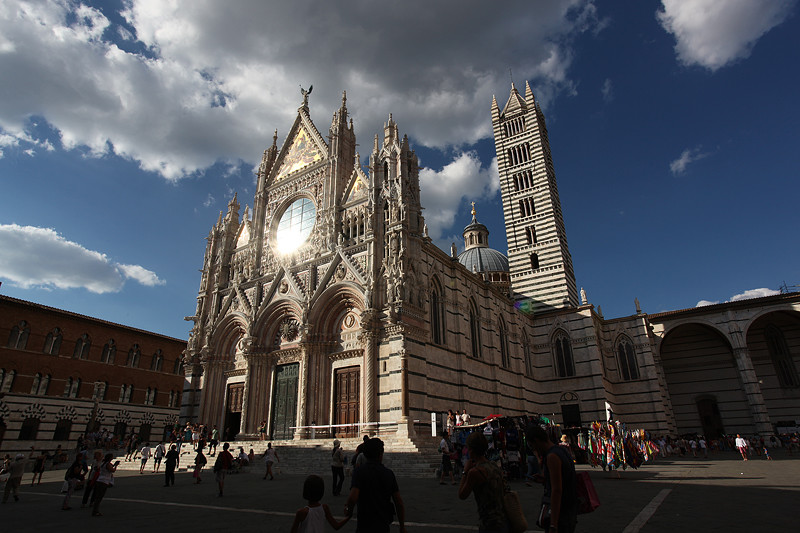 Cattedrale di Santa Maria Assunta, Sienne, Italie - août 2013