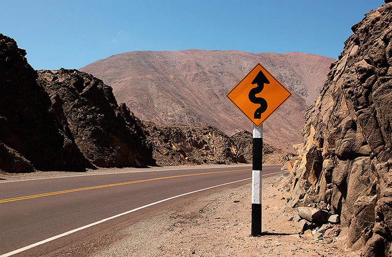 La route du jour