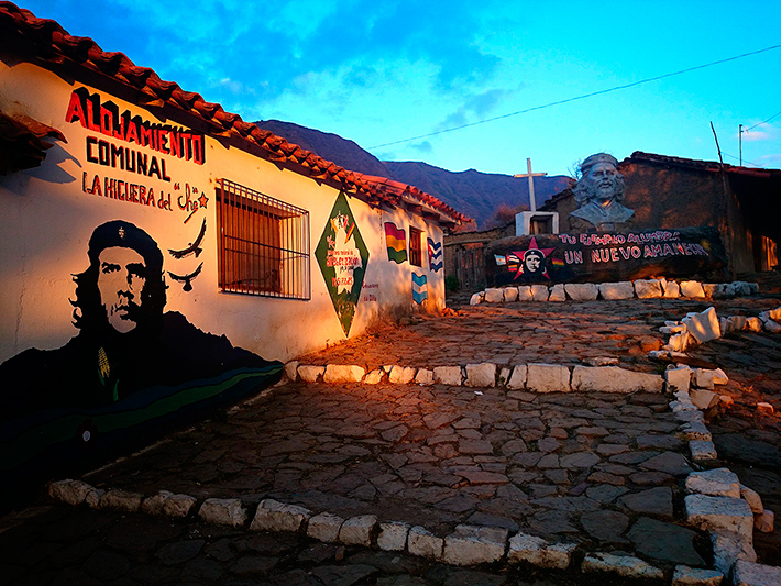 Alojamiento comunal (auberge communale), La Higuera, Bolivie - 2014
