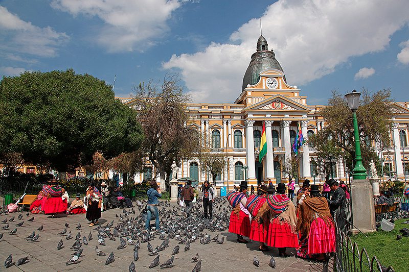 Plaza Pedro D. Murillo, La Paz, Bolivie - 2014