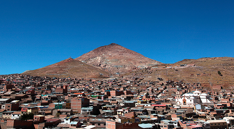 Potosi, le Cerro Rico, Bolivie - 2014