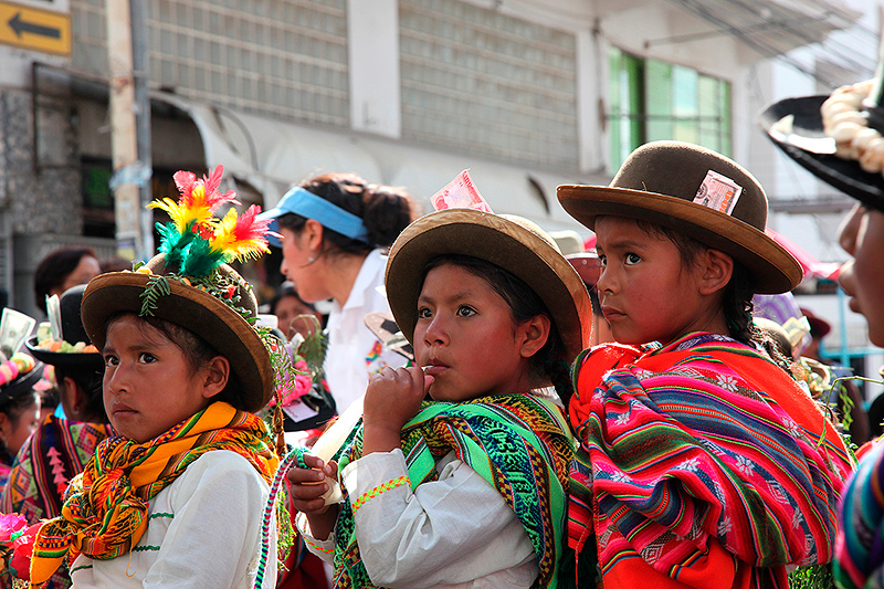 Regards d'enfants, Sucre, Bolivie - 2014