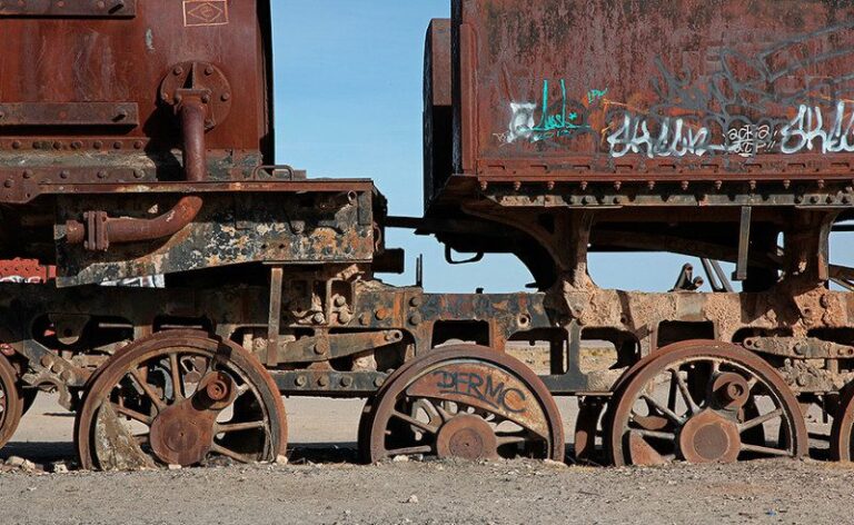 "El cementario de tren", Uyuni, Bolivie - 2014 - photo 10