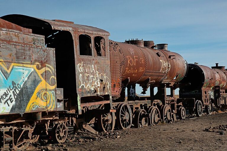 Le cimetière de trains d'Uyuni, Bolivie - 2014 - photo 11