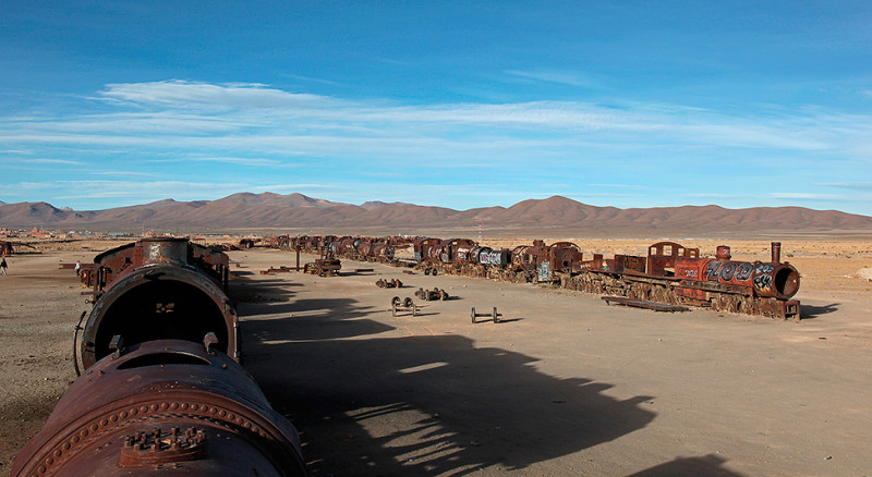 Le cimetière de trains d'Uyuni, Bolivie - 2014 - photo 16