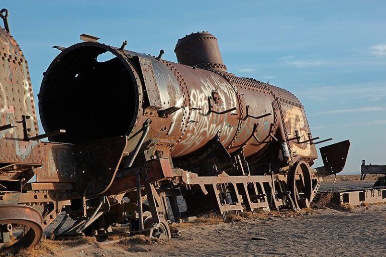 Le cimetière de trains d'Uyuni, Bolivie - 2014 - photo 21