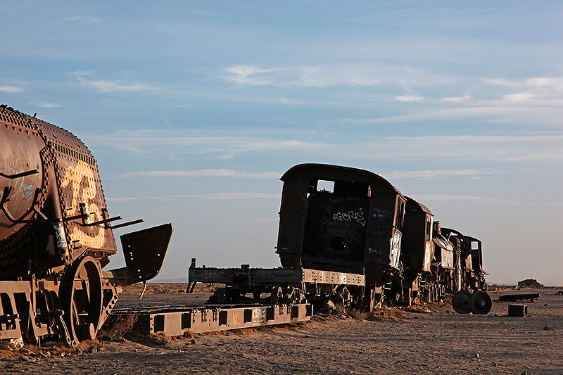 "El cementario de tren", Uyuni, Bolivie - 2014 - photo 22