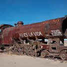 Le cimetière de trains d'Uyuni, "Asi es la vida", Bolivie - 2014
