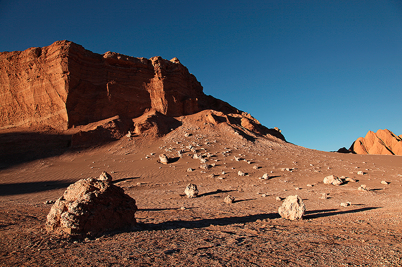Paysage minéral, vallée de la lune, San Pedro de Atacama, Chili - 2014