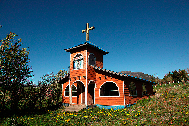 Sanctuaire à la Vierge de Aysen, Carretera Austral, Chili - 2014