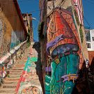 Les escaliers de Valparaiso, Chili - 2014, photo 03