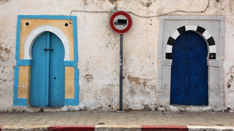 Portes traditionnelles Tunisiennes, El Haouaria - Tunisie 2012