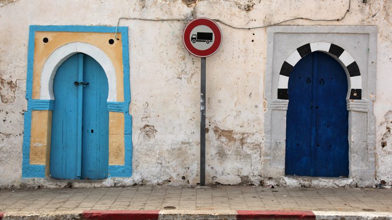 Portes traditionnelles Tunisiennes, El Haouaria - Tunisie 2012