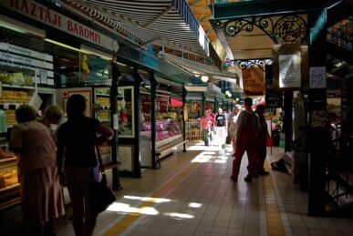 Marché couvert, Budapest, Hongrie - 2009
