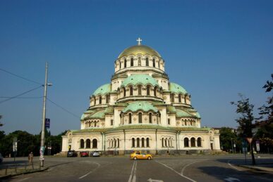 Bulgarie - Sofia, la cathédrale Alexandre Nevski - 2009