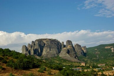 Kastraki, pitons rocheux des Météores, Grèce - 2009