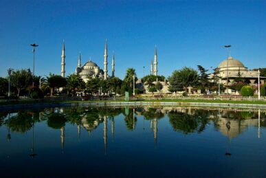 Turquie - Istanbul, la mosquée bleue - 2009