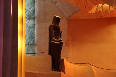 Sagrada Familia, statue, Barcelone - 2015