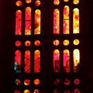 Sagrada Familia, vitraux, Barcelone - 2015