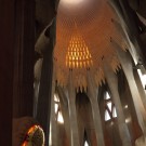 Sagrada Familia, la voute centrale, Barcelone - 2015