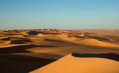 Dunes à l'est de l'erg de Murzuq, Libye