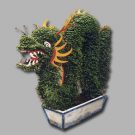 Dragon décoratifs végétal, tradition Vietnamienne