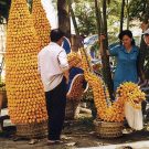 Marché aux plantes, décorations pour les festivités du Têt, Hô Chi Minh city, Vietnam - 1999