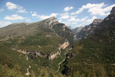 Entrée du canyon d'Anisclo, Pyrénées - 2017