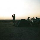 En panne d'essence, raid de l'amitié, Maroc -1995