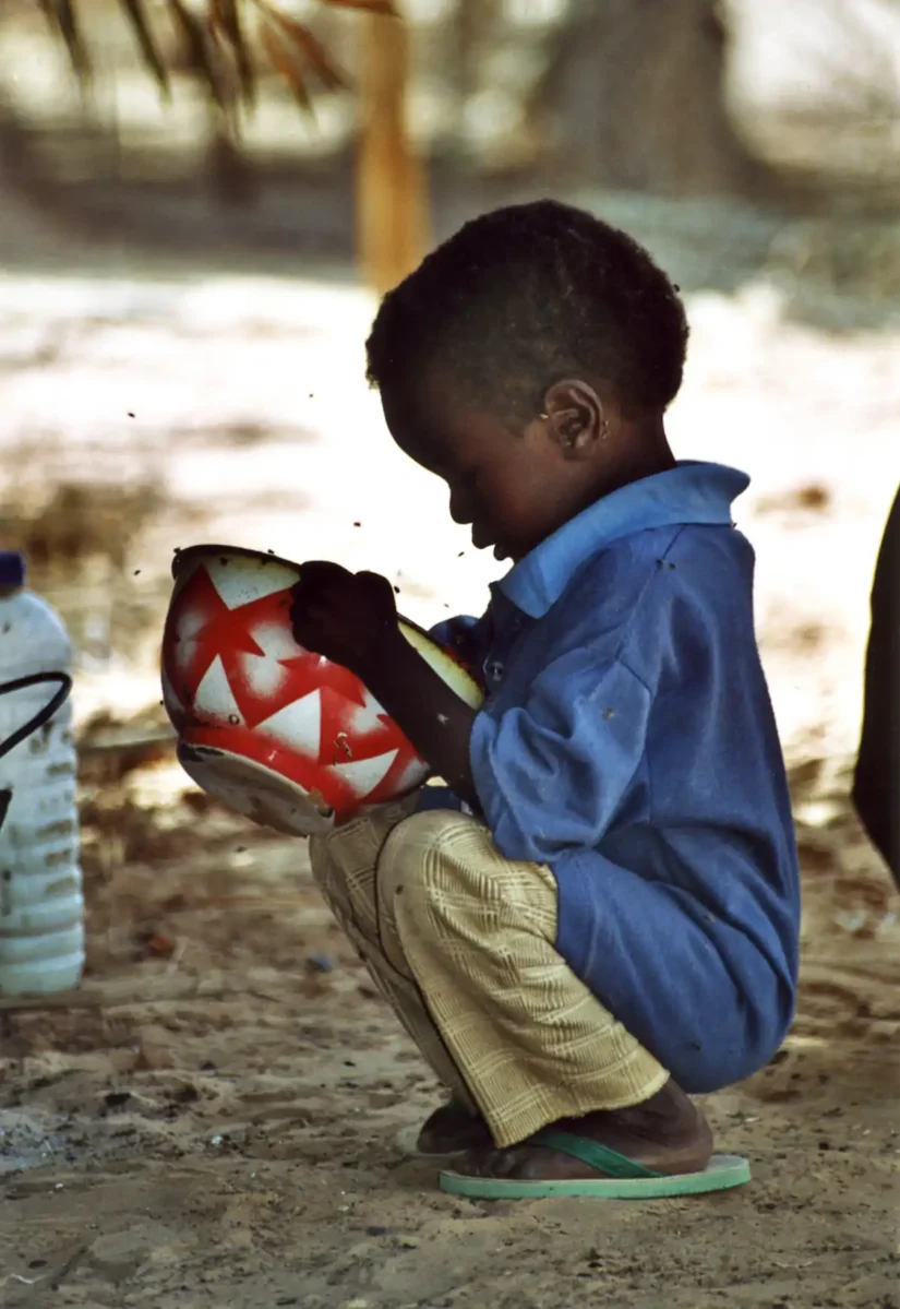 Les enfants de l'oasis de la Gueila